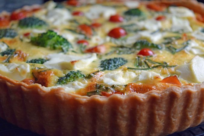 quiche close up