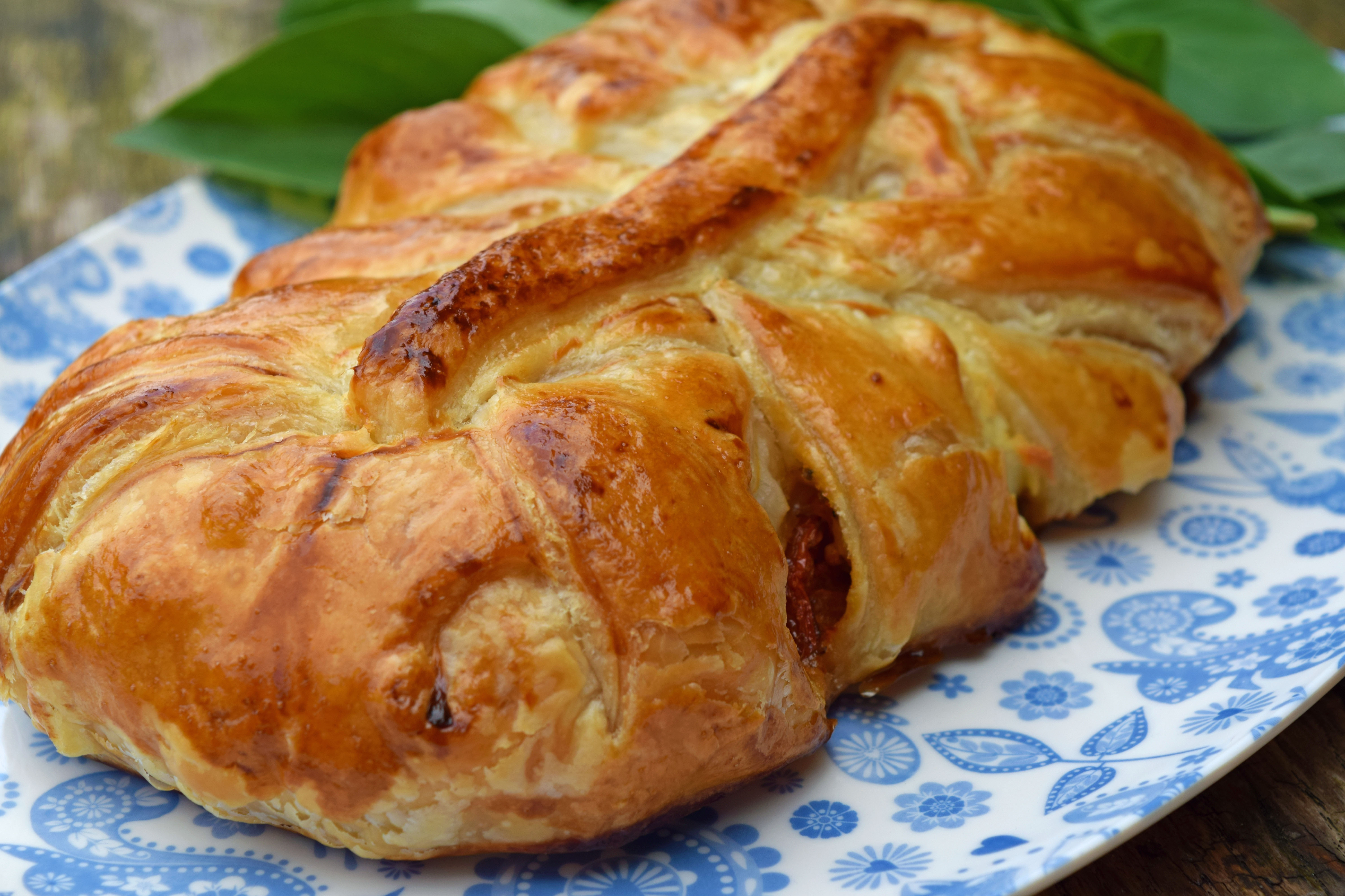 Summer Vegetable and Goats Cheese Wellington Seasalt & Apple Pie
