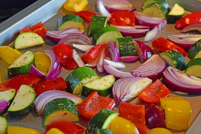 Roasted veg