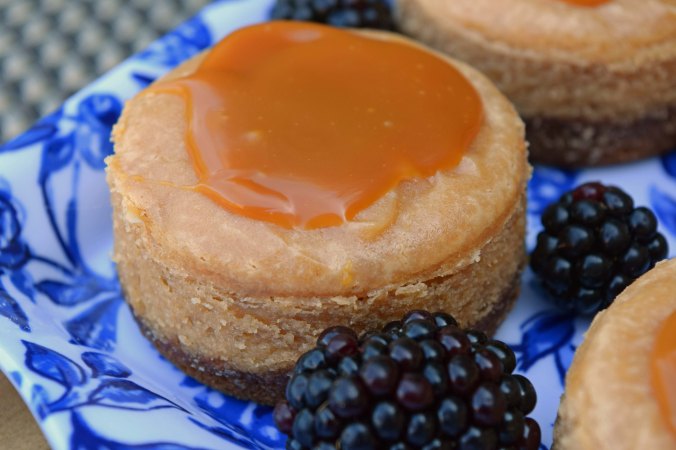Mini PB cheesecakes closeup2