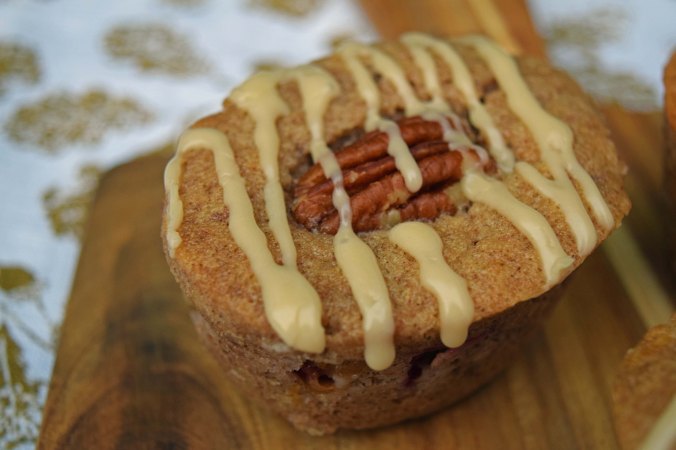 Plum Pecan friand closeup1