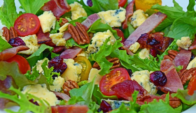 Stilton bacon closeup