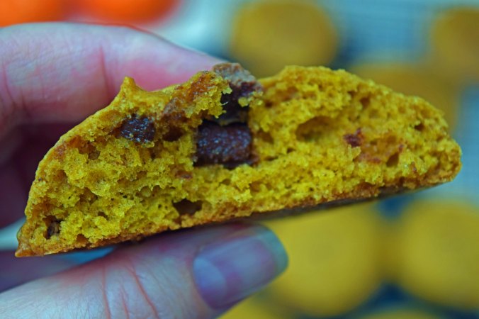 Pumpkin cookie hand