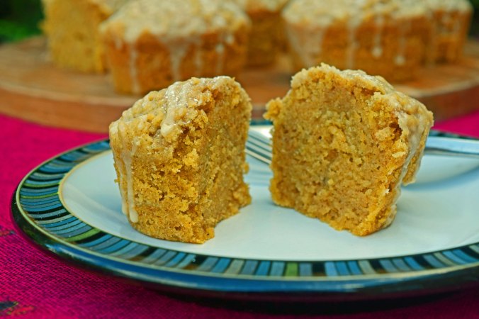 Pumpkin Friand slice