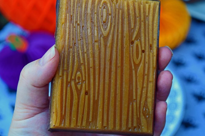 Halloween bark butterscotch