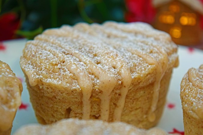 Christmas Friand close up