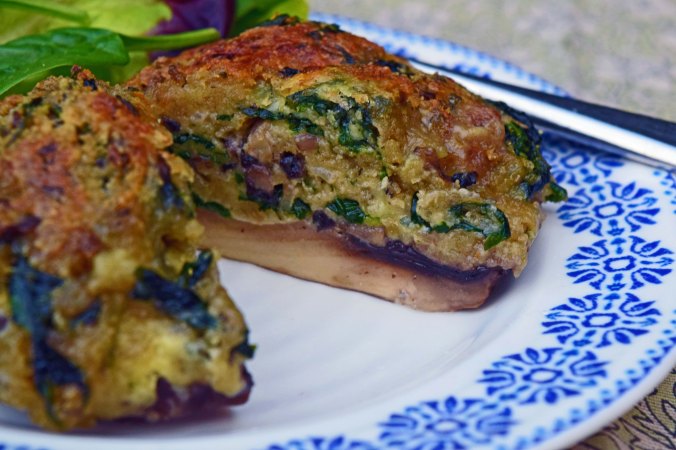 Stuffed Mushroom slice