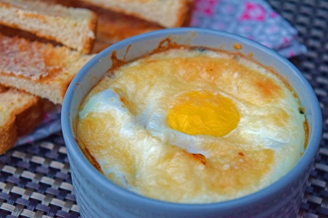 Baked eggs