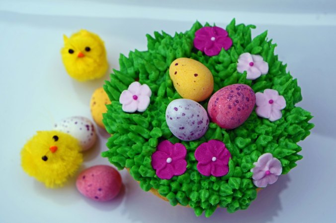 Easter cupcake