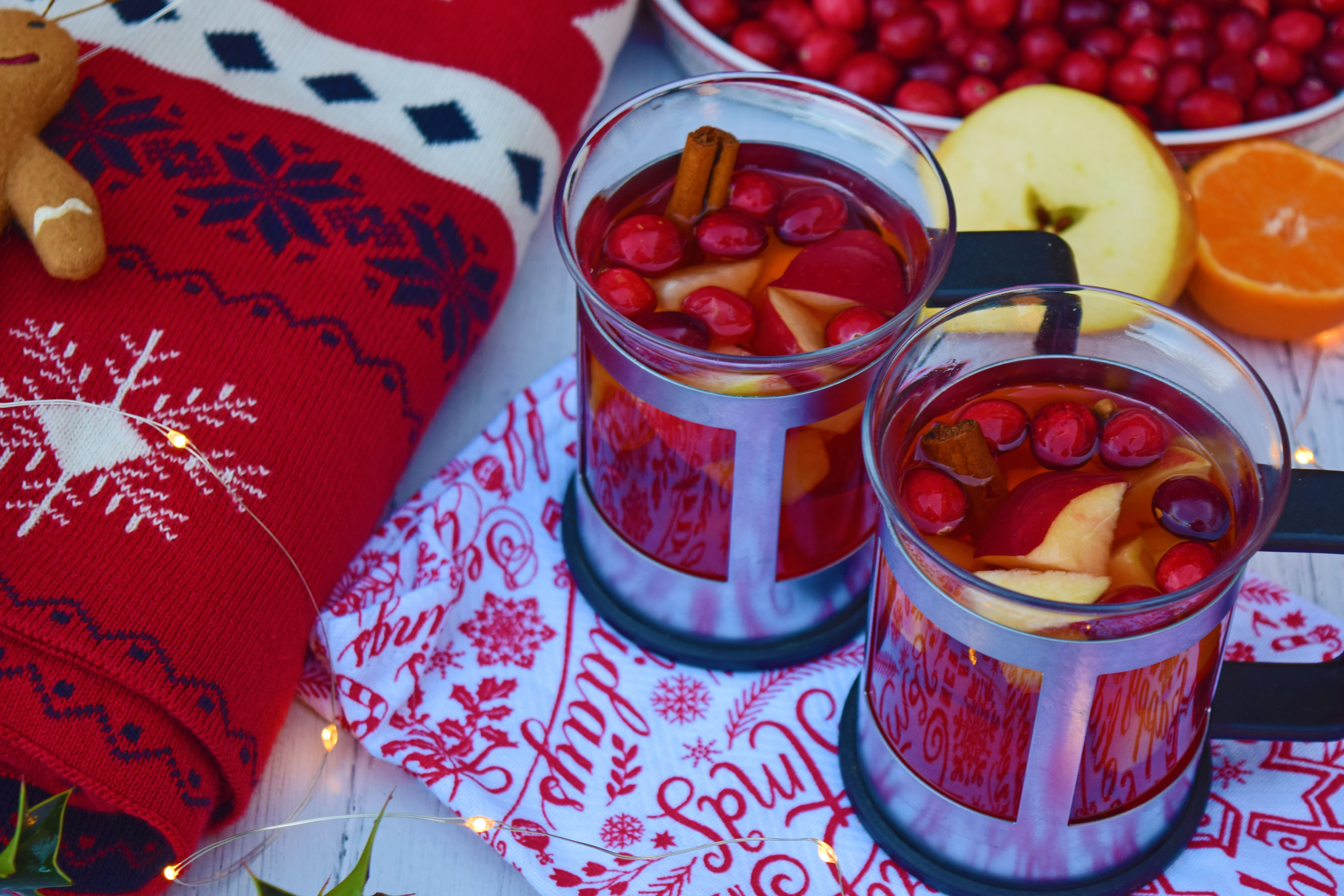 Cranberry Mulled Cider1