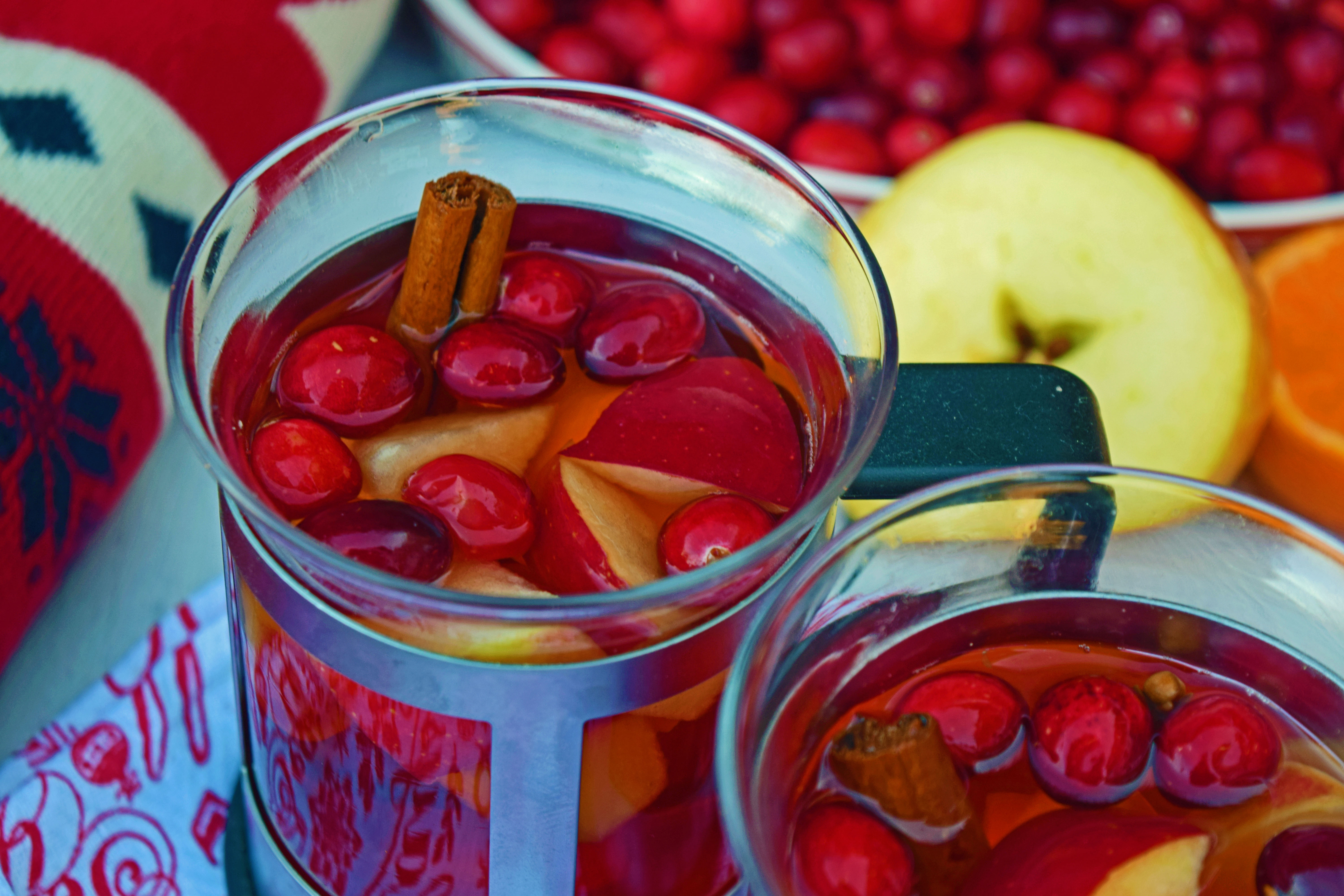 Cranberry mulled cider